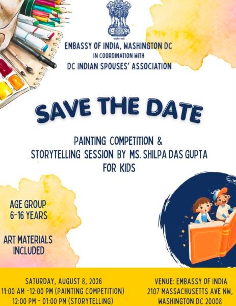 Live Storytelling Session at Indian Embassy, Washington D.C